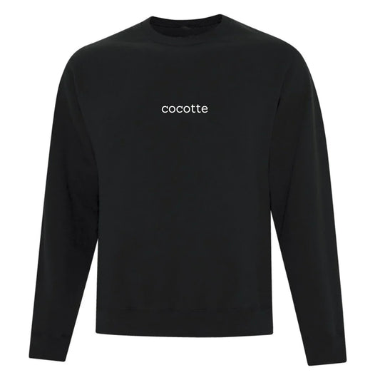Crewneck "Cocotte" brodé