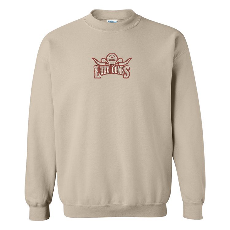 Crewneck "Luke Combs" brodé