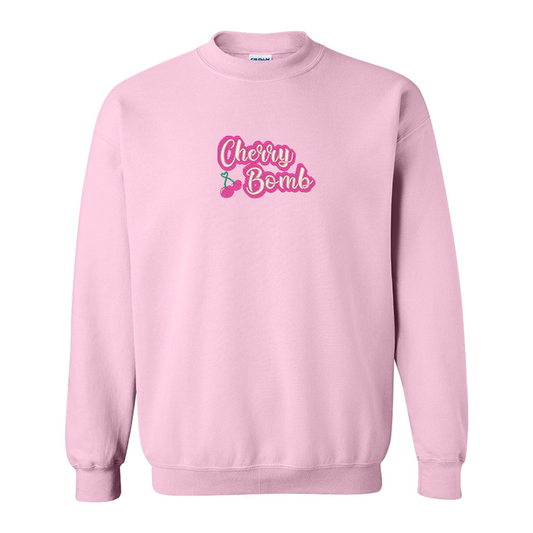 Crewneck "Cherry Bomb" brodé