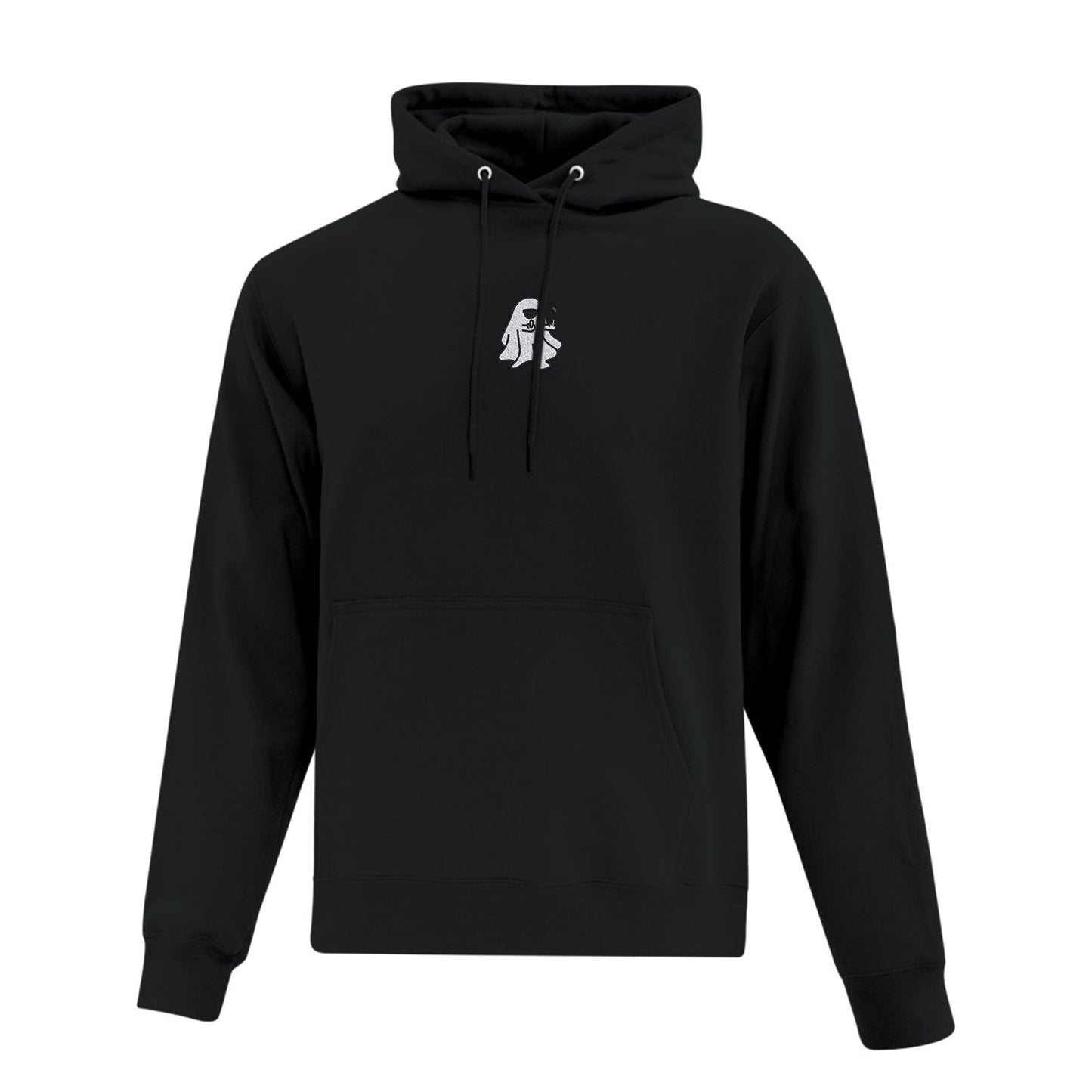 Hoodie Ghost à lunettes brodé
