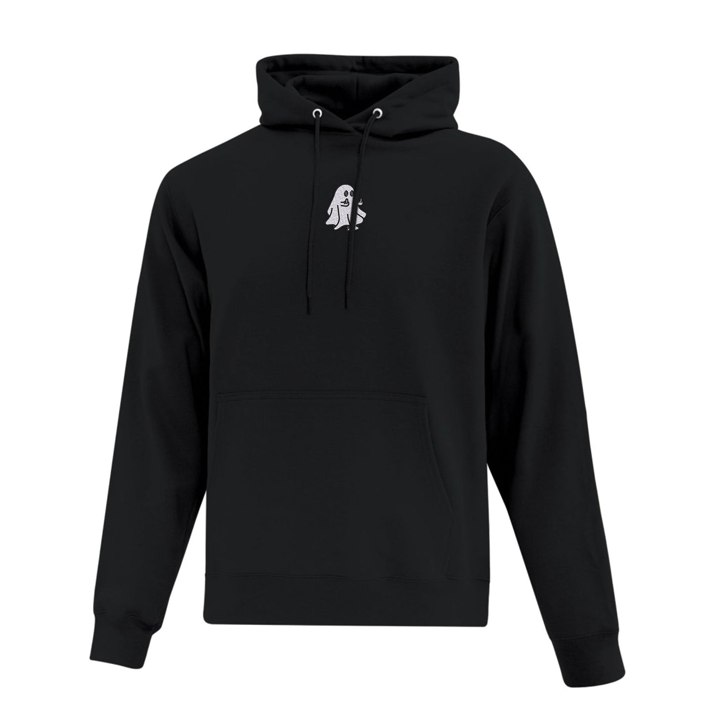 Hoodie Ghost sans lunettes brodé