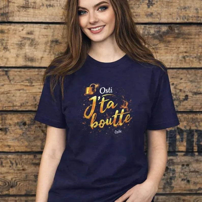 T-Shirt unisexe OseTee streetwear léger et confortable avec design Humeur exclusif
