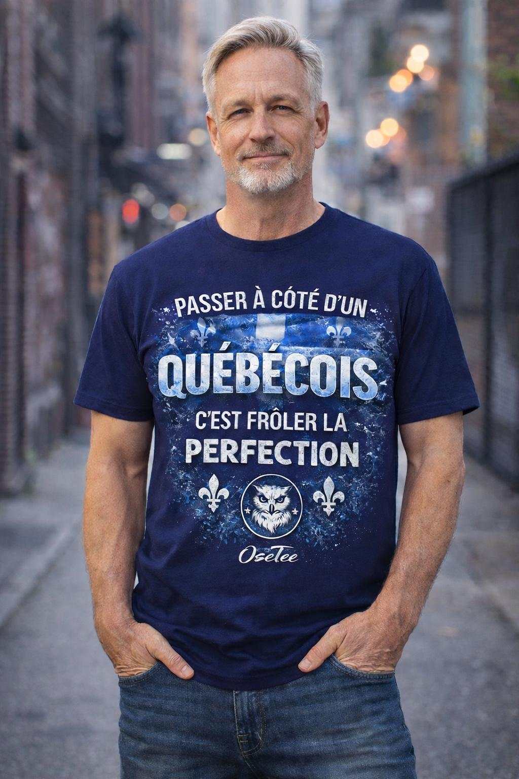Passer a cote d un Québécois t-shirt classique unisexe identite quebecoise style durable