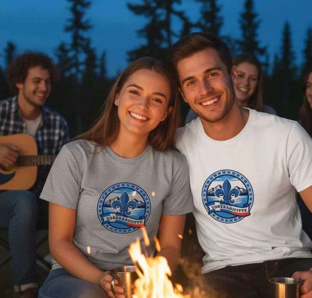 T-shirt unisexe Identité Québécoise coupe classique durable et confortable
