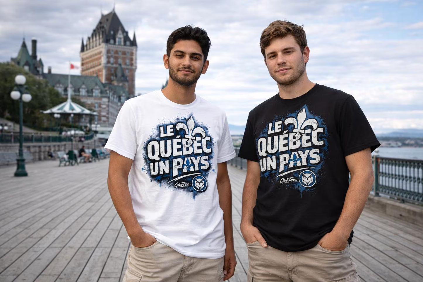 Le Québec Un Pays T Shirt