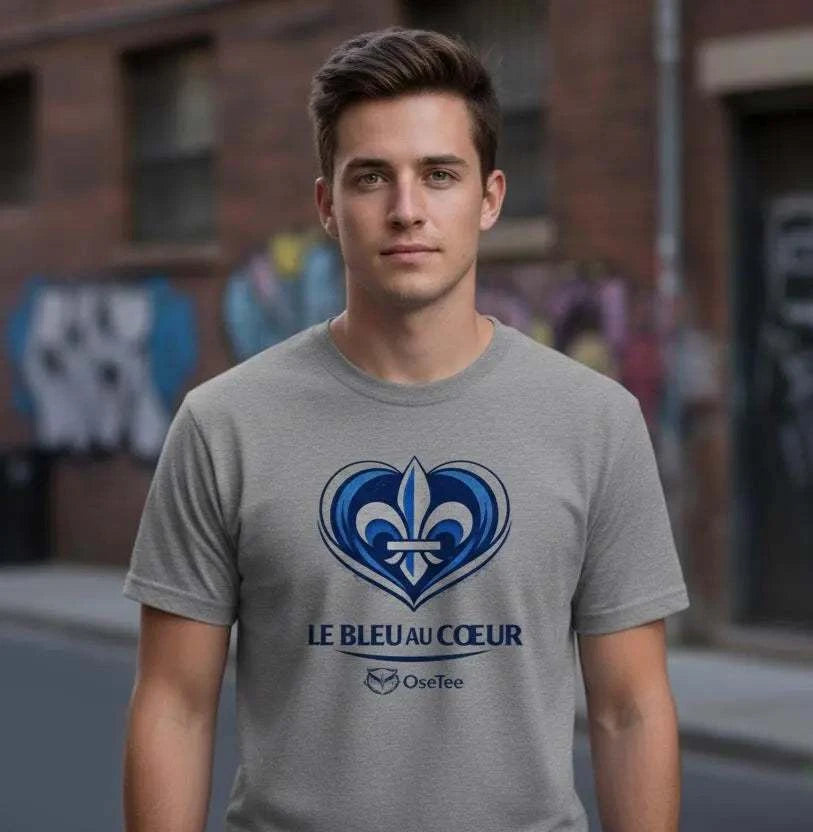 Le Bleu Au Coeur T Shirt