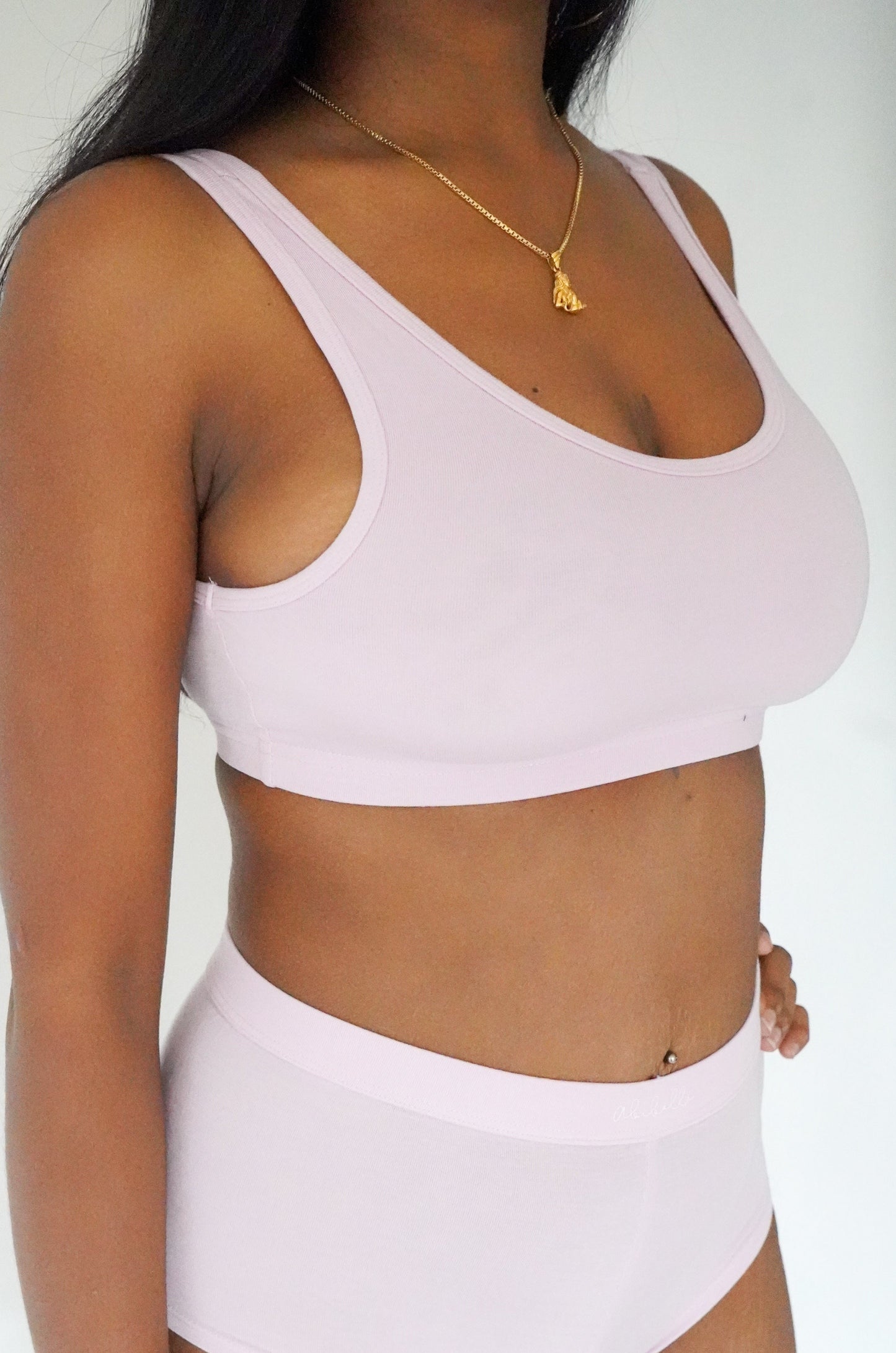 Bralette Basic - Orchidée