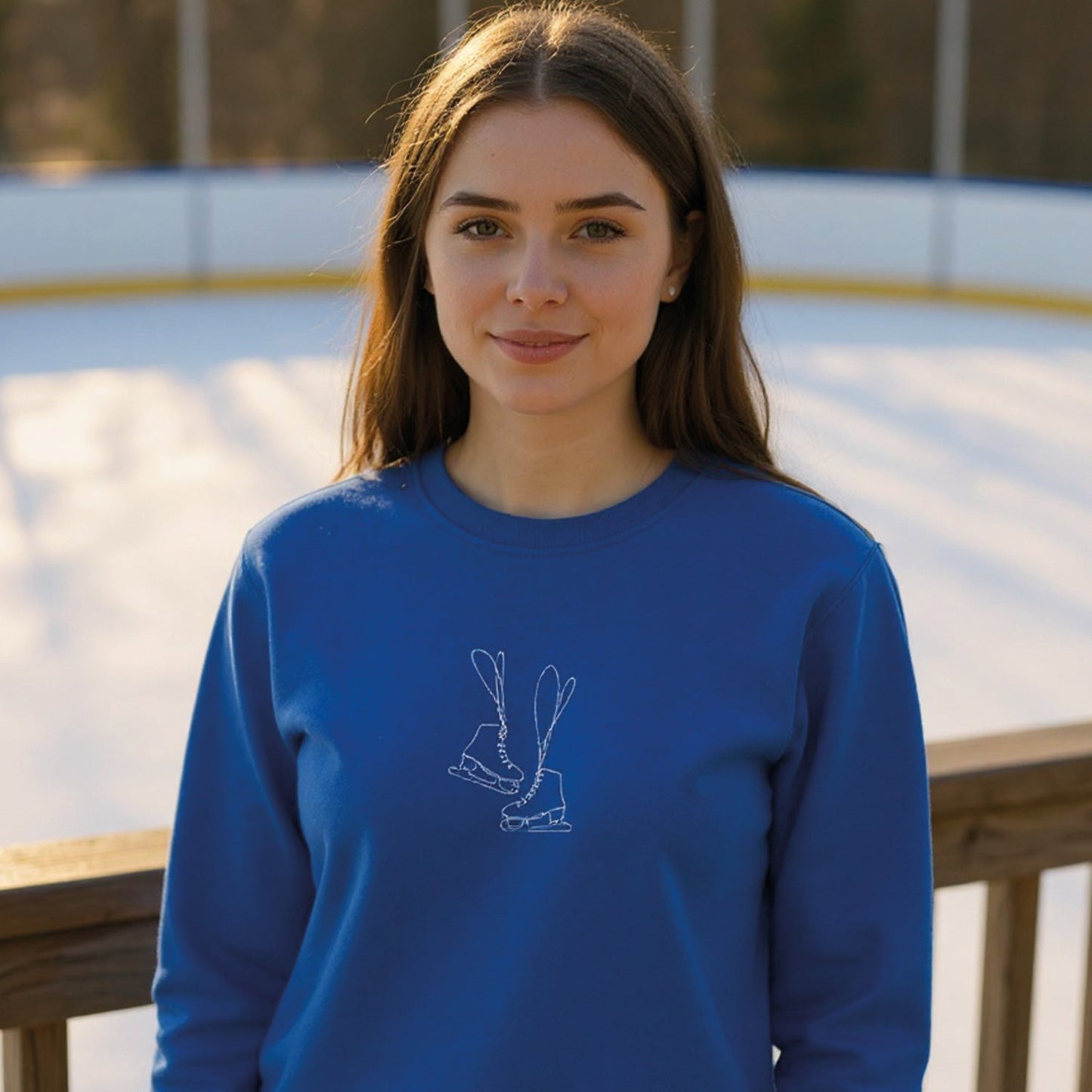 Crewneck Patinage Artistique brodé