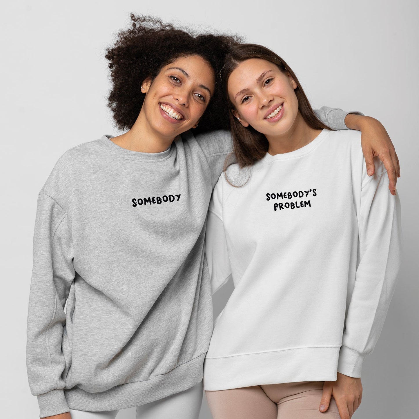 Crewneck "Somebody's Problem" brodé