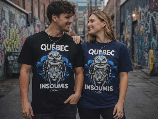 Quebec Insoumis T-shirt classique unisexe