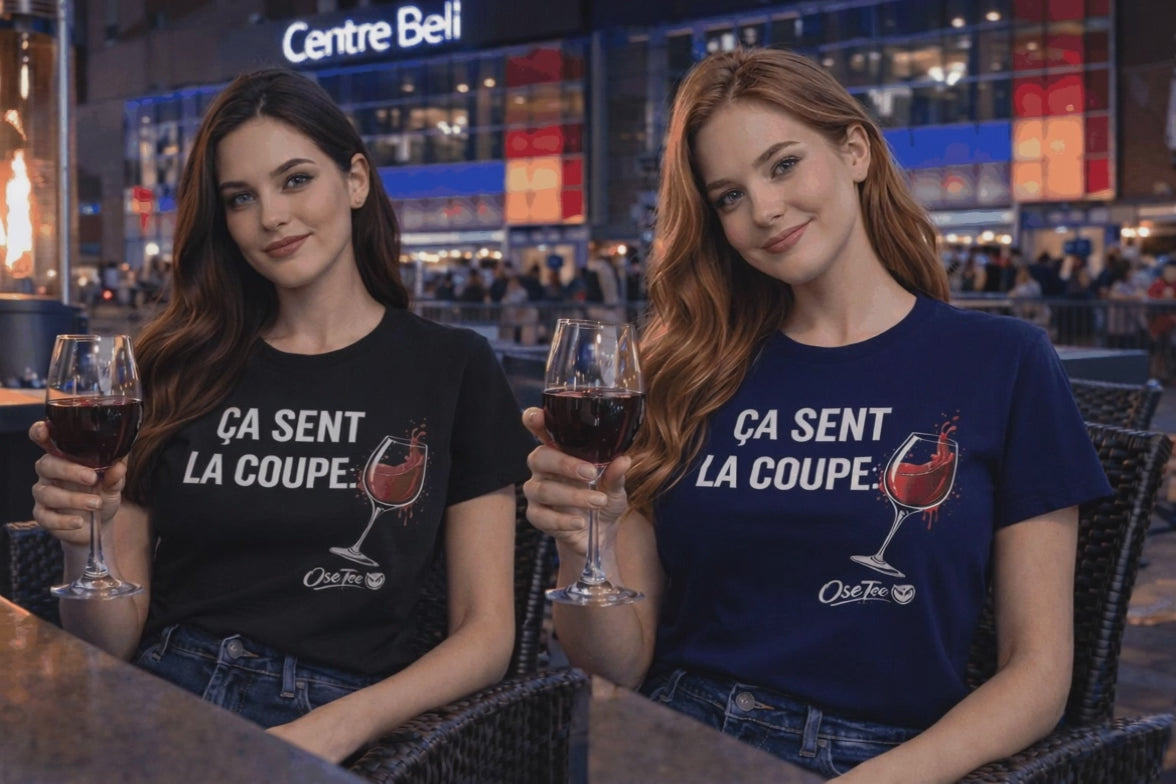 Video for Ca sent la coupe T-shirt unisexe