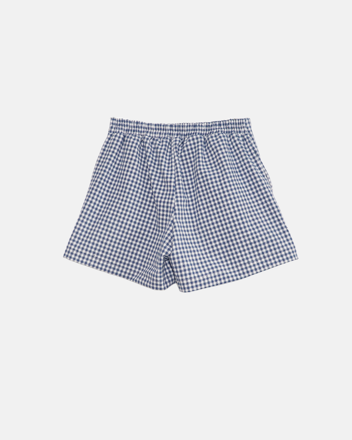 short boxer Gingham de coton bio