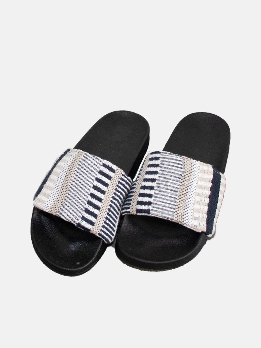 Sandale jacquard homme