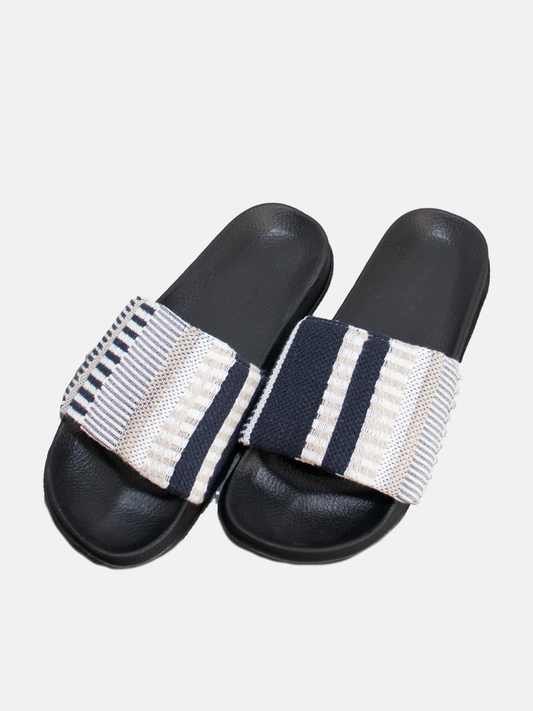 Sandale jacquard femme