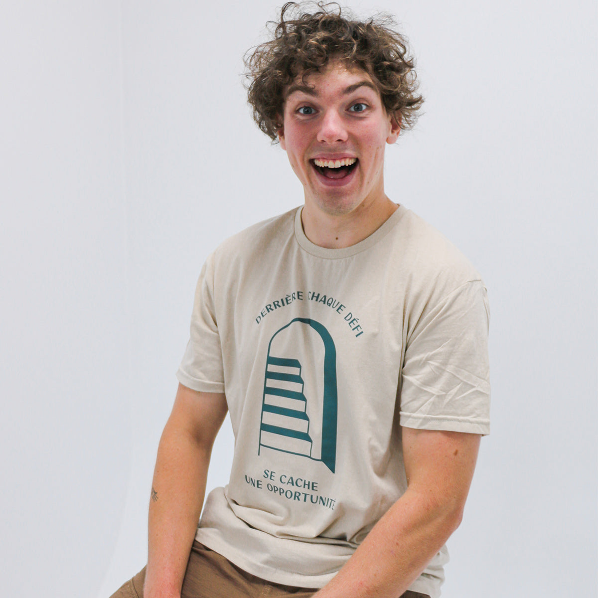 T-shirt Opportunité imprimé