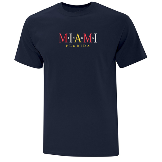 T-shirt "Miami" brodé