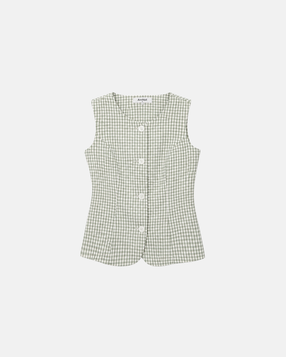 Veste Gingham en coton bio